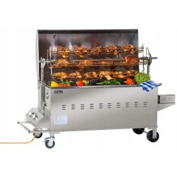 Mėsos grotelės Tepro Columbus griliui 26x132x22