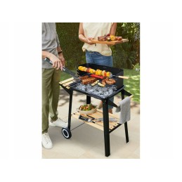 Grillmeister grotelės ant ratų