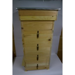 Wielkopolska avilys, pilnas komplektas, 18 cm, balta pušis