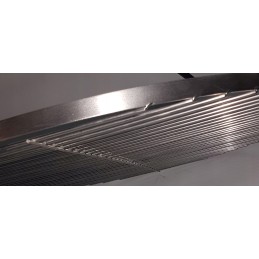 Jie neturi antikorozinės dangos, tokios kaip chromas, nikelis ar cinkas, kurios gali patekti į maistą iš kepsninės ir kelti pavo