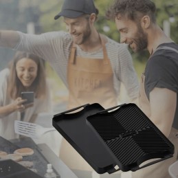 Dvipusė grilio plokštė