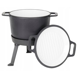 Katilas, emaliuotas ketaus puodas, 15 litrų