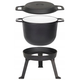 Katilas, emaliuotas ketaus puodas, 15 litrų