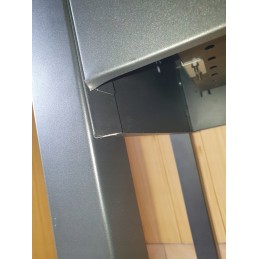 Profesionali sodo kepsninė su anglimis + lentynos + peleninė + dangtis + grotelės