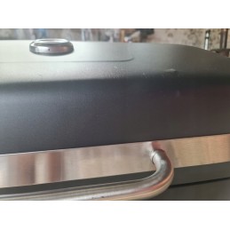 Profesionali sodo kepsninė su anglimis + lentynos + peleninė + dangtis + grotelės