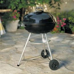 Naujas, gamykloje supakuotas kompaktiškas virdulys anglies grilis 47 cm