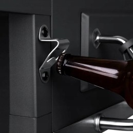 Profesionali sodo kepsninė su anglimis + lentynos + peleninė + dangtis + grotelės