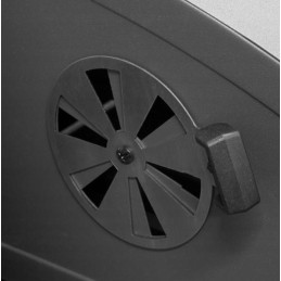 Profesionali sodo kepsninė su anglimis + lentynos + peleninė + dangtis + grotelės