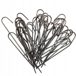 Metaliniai smeigtukai įvairių tipų agrotekstilei, agrotekstilei ir geotekstilei tvirtinti prie žemės, taip pat smeigtukai kurmių