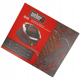 Weber 7221 virtuvinis termometras mėsai, kepsnių griliui, bluetooth griliui 2