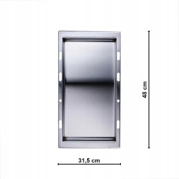 Wok padėklas Santos griliui, įdėklas Broil King Regal / Imperial & Weber Genesis ll / E-418 kepsninėms, nerūdijantis