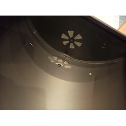 Sodo kepsninė su anglimis su didelėmis grotelėmis 71x35 cm