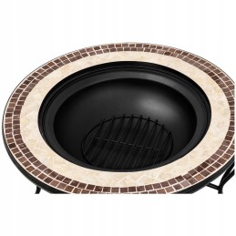 Sodo židinys - plieninis - 76 cm