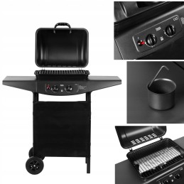 Teesa bbq 2000 dujinis grilis 2 degikliais