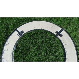 Sodo židinys - plieninis - 76 cm