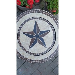 Sodo židinys - plieninis - 76 cm