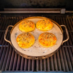 Broil king picos rinkinys, grilio akmuo, mentelė, grilio rinkinys