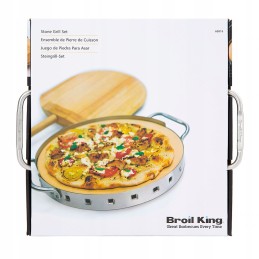 Broil king picos rinkinys, grilio akmuo, mentelė, grilio rinkinys