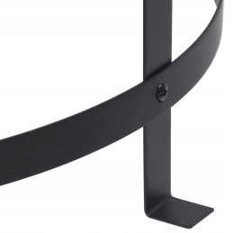 Sodo židinys su nerūdijančio plieno grotelėmis, 76 cm