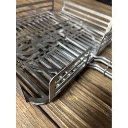 Nerūdijančio plieno grotelės, 1,5 mm, 42x32 cm