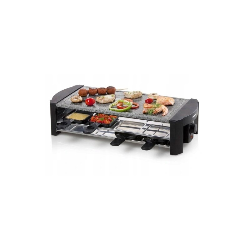 ⭐⭐Domo do9186g raclette akmens kepsninė 8 žmonėms, didelė akmeninė lėkštė⭐⭐