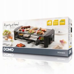 ⭐⭐Domo do9186g raclette akmens kepsninė 8 žmonėms, didelė akmeninė lėkštė⭐⭐