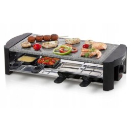 ⭐⭐Domo do9186g raclette akmens kepsninė 8 žmonėms, didelė akmeninė lėkštė⭐⭐