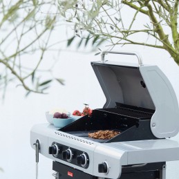 Barbecook grilio lėkštė, grilio priedai, ketaus, emaliuotas, tinka quisson ir siesta griliams, juodas