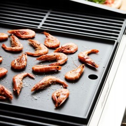 Barbecook grilio lėkštė, grilio priedai, ketaus, emaliuotas, tinka quisson ir siesta griliams, juodas