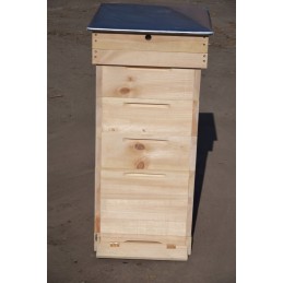 Ul dadant 10 rėmų baltos pušies pilnas komplektas