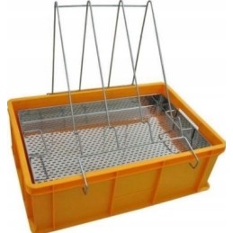 Vonia rėmelių atsegimui su nerūdijančio plieno sietu