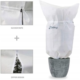 Agrotekstilės maišelis, augalų apsauginis gaubtas, 80 g/m²