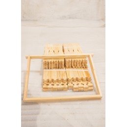 Wielkopolska avilys iš baltos pušies, pilnas komplektas