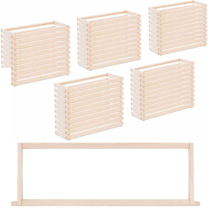 Langstroth bičių avilio rėmas, pušis, 159 mm, 10 vnt