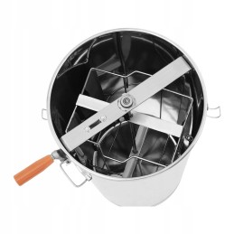 Įstrižainė medaus traukė, 2 rėmų rankinis nerūdijančio plieno medaus traukiklis