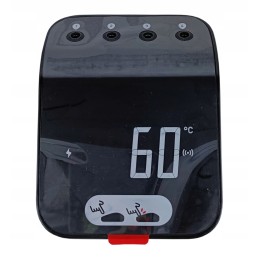 Weber 3202 prijungiamas išmanusis grilio stebulės termometras, skirtas kepti mėsą, kepsnius, wifi