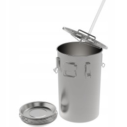 Browin namų rūkykla dujinei viryklei, 35l - 8kg, nerūdijančio plieno