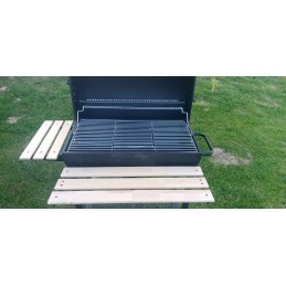 Profesionali sodo kepsninė su anglimis + lentynos + peleninė + dangtis + grotelės