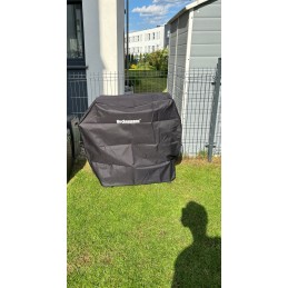 Profesionali sodo kepsninė su anglimis + lentynos + peleninė + dangtis + grotelės