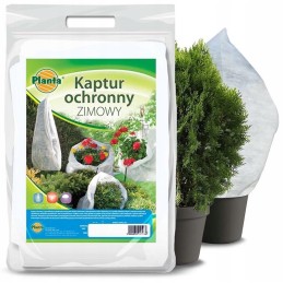 Žiemos apsauginis gaubtas baltas 70x100 cm 2 vnt planta
