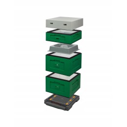 Avilys WL OPTIMA, nesusuktas DARK GREEN STANDARD