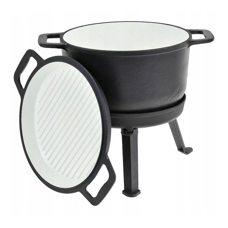 Emaliuotas ketaus puodas Rossner 2in1 15 l (mk606)