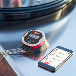 Profesionalus grilio termometras su bluetooth igrill weber