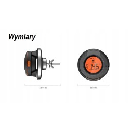 BTG AT2 belaidis grilio termometras