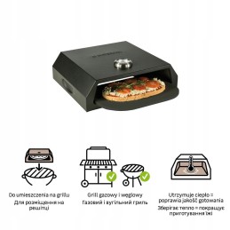 Pica krosnelė griliui 45x35cm natūrali