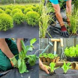 Žemės ūkio audinys, labai patvarus ir tvirtas, 90g, 1,6 x 1m