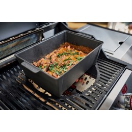 Ketaus keptuvės jungiklio tinklelio galai