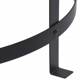 Sodo židinys su nerūdijančio plieno grotelėmis, 76 cm