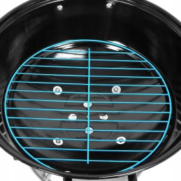 Apvalios anglies kepsninės su dangteliu, grotelės 41cm