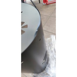 Didelė sodo kepsninė su pelenais, 3 lentynos – jūsų kepimas aukščiausiu lygiu!